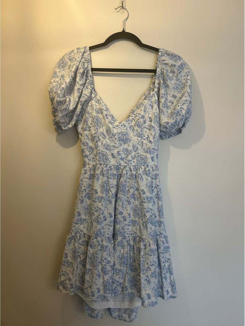 Altar’d State Blue and White Floral Dress S?